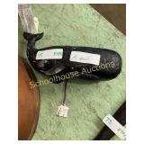 Wooden whale decorative piece