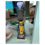 American gas pump replica White flash plus