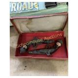 Vintage  pistol decanters in original box