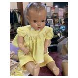Vintage baby doll with closing eyes