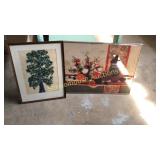 2 framed signed paintings