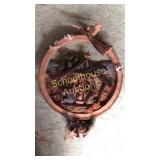 Holy family wreath. Looks like wood but not