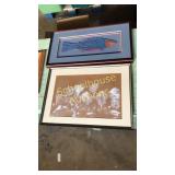 2 framed wall art