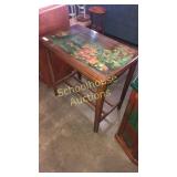 Scenic Painted table