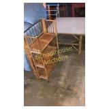 2 bamboo furniture. Shelves and coffee table