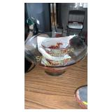 set of popcorn bowls 4 small 1 large