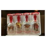 set of christmas reindeer chalices set is missing