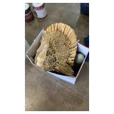 wooden/husk turkey & ceramic goodies