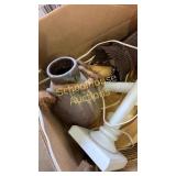 lamps and large serving platters