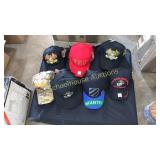assorted military caps