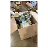 assorted easter themed items and decorations