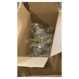 set of glass containers