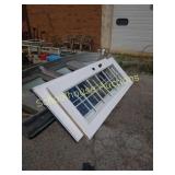 8ft 36in 12 light french doors. Very nice