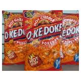 Hot cheese popcorn. 3 bags for 1 money.