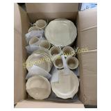 Nice set of dishes bowls cups and salad dishes