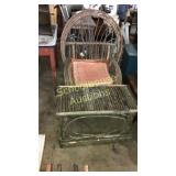 Willow bentwood chair & table
