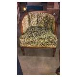 Green vintage chair