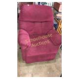 Red recliner