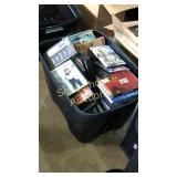 Tote full of movies. No lid