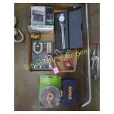 Galt of tools. Punch sets, meters, wire wheel and