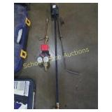 Group of torches and gauge