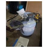 Propane tank with heater