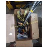 Box of misc tools