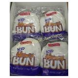 12 fresh honey buns for 1 money.
