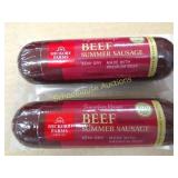 2 summer sausages for 1 money.