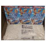 Rice krispies treat kit. 3 boxes of cereal and