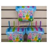 Group of 3 freezer pops containers