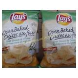 Case of sour cream and onion Lays Chips. 40 bags