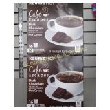 2 boxes of dark chocolate hot chocolate kcups