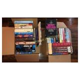 2+ boxes of books. Lots of Harlequin, etc
