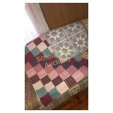 2 home sewn baby quilts