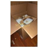 HUGE box of misc ceramics, BRING HELP. some