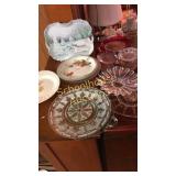 Assortment of platters