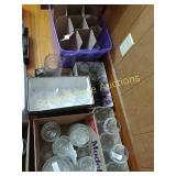 Collection of different glasses