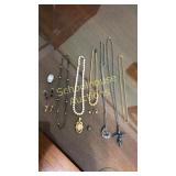 Vintage jewelry lot. Watch is Citizen, class