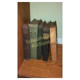 5 very old books. Take of Two Cities, DRI & I,