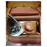 Vintage Argus with case,& lens