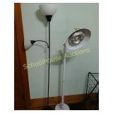 2 floor lamps
