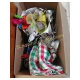 Box of kitchen extras