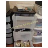 Storage and top container with contents