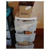 3 drawer with top box and all contents