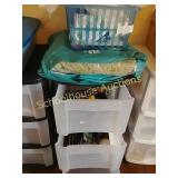 3 drawer & all contents & top items