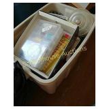 Tote of crafty & fabric