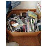 Box of cds & a few cassets