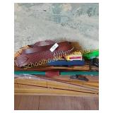 Nice group of gun parts, 2 holsters, electric