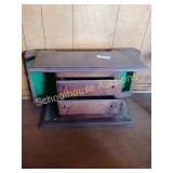 Vintage jewerly cabinet (approx 24" wide x 12"